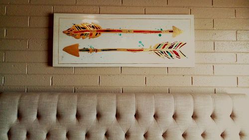 Close-up of floral pattern