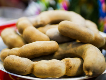 Close-up of bananas in bowl