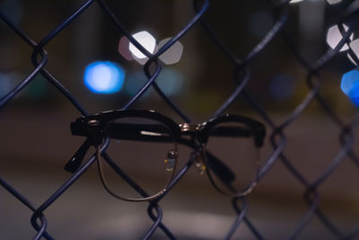 Full frame shot of chainlink fence