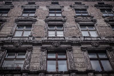 Full frame shot of old building