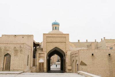 Bukhara, uzbekistan. december 2022. the road to taki zargaron