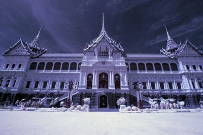 Built structure against the sky
