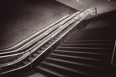 Low angle view of staircase