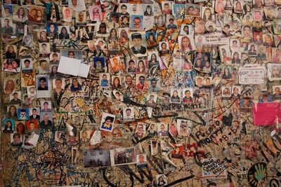 Full frame shot of multi colored pencils