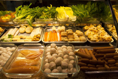 Close-up of vegetables for sale