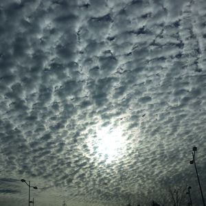 View of cloudy sky
