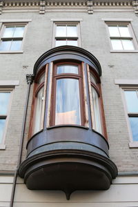 Low angle view of building against sky