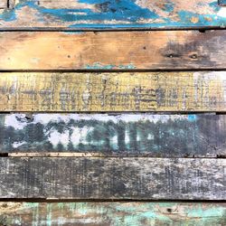 Full frame shot of weathered wood