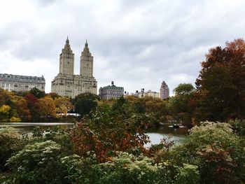 River with buildings in background