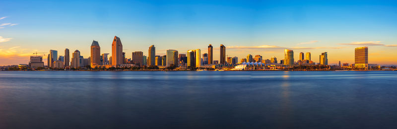 City at waterfront
