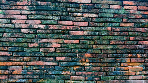 Full frame shot of brick wall