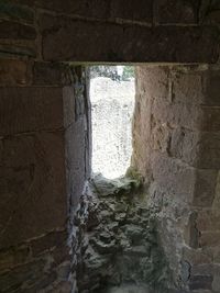 Window in old ruin