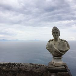 Statue against sky