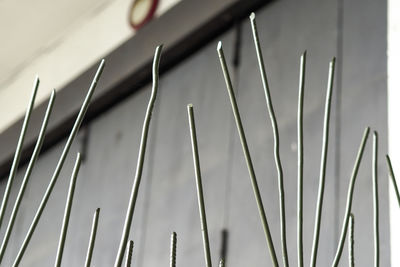 Close-up of metal