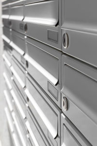 Full frame shot of lockers