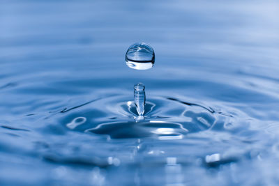Close-up of water drop