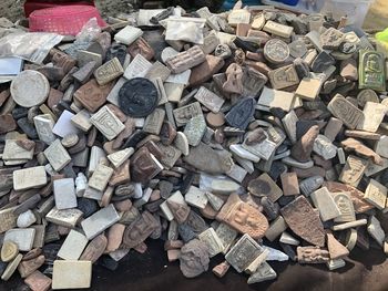 large group of objects