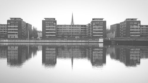 River with buildings in background