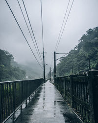 Bridge against sky