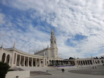 Low angle view of building against sky