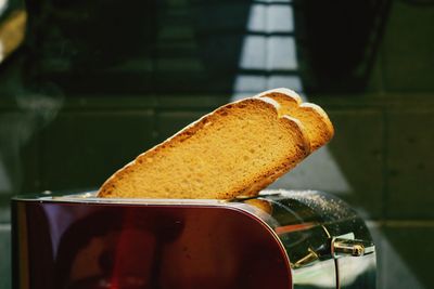 Close-up of breakfast