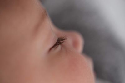 Close-up portrait of a woman