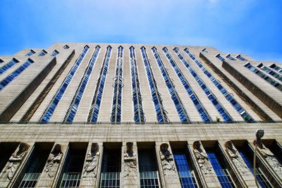 Low angle view of building against sky