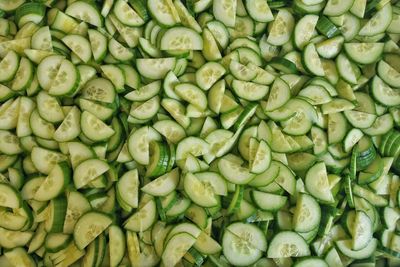 Full frame shot of vegetables for sale in market