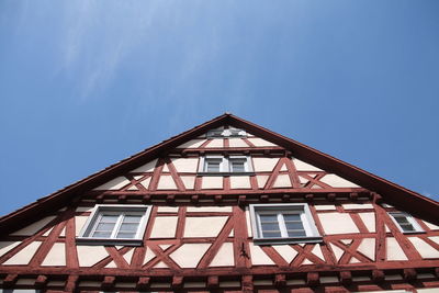 Low angle view of building against sky