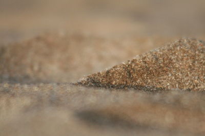 Close-up of sand on beach