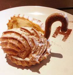 Close-up of food on plate