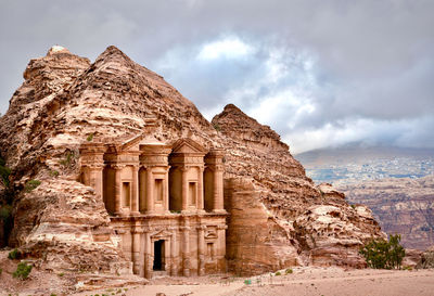 The monastery, petra, jordan 