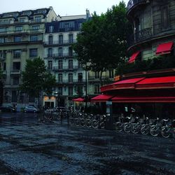 View of buildings in city