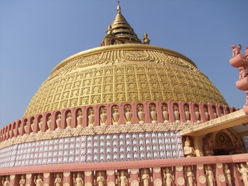 Low angle view of a temple