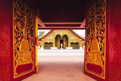 Entrance of temple