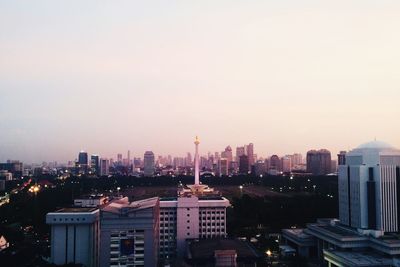 Cityscape against sky