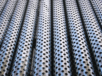 Full frame shot of metal grate