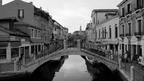 Canal along buildings