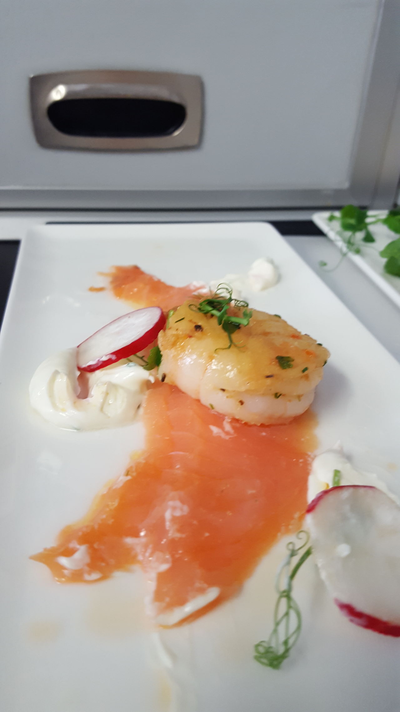 Salmon prawn