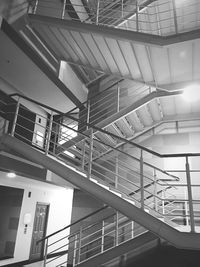 Low angle view of staircase