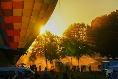 hot air balloon