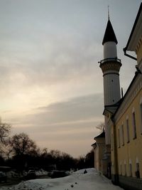 Built structures against sky