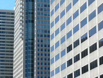 Low angle view of modern building