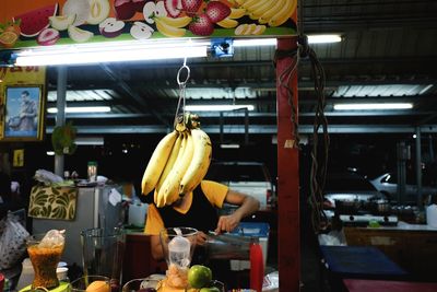 Close-up of food in store