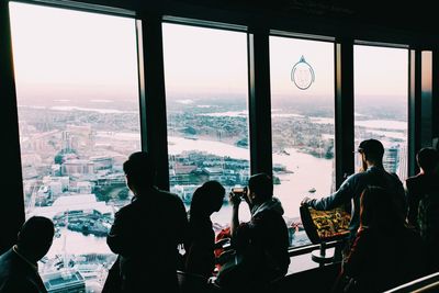 Woman looking at sea