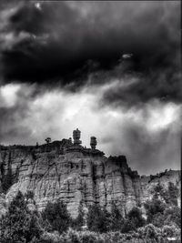 View of cloudy sky