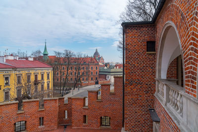 Buildings in city