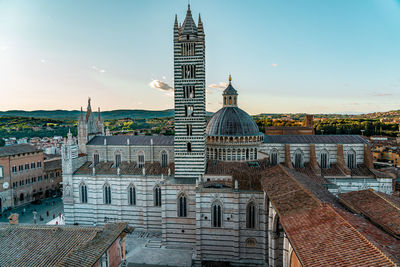 A day in siena, duomo di siena from above