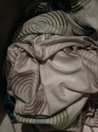 Close up of fabric