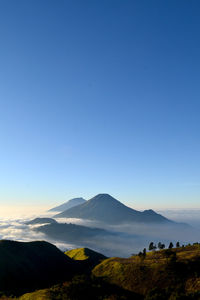 Mount prau, central java, indonesia